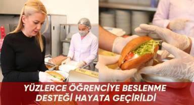 Yüzlerce öğrenciye beslenme desteği hayata geçirildi