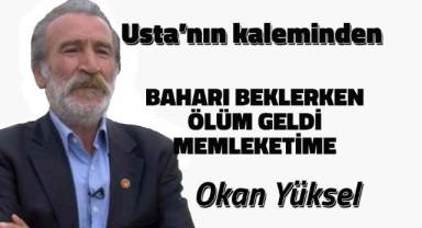 BAHARI BEKLERKEN ÖLÜM GELDİ MEMLEKETİME
