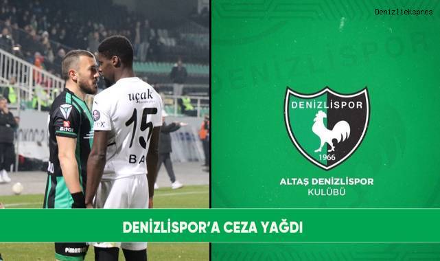 Denizlispor’a ceza yağdı