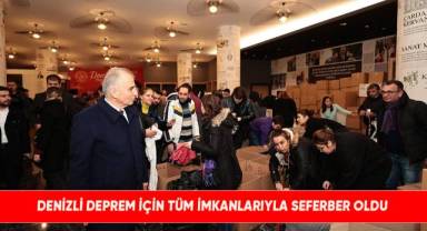 Depremzedeler için ilk yardım malzemeleri tırı yola çıktı