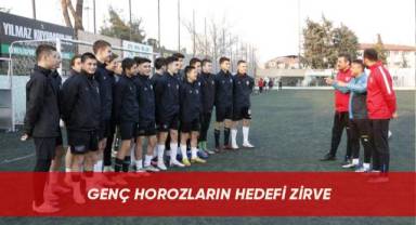 Genç horozların hedefi zirve