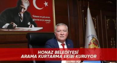 Honaz Belediyesi arama kurtarma ekibi kuruyor