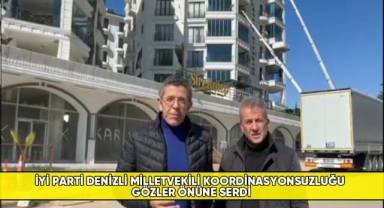 İYİ Parti Milletvekili ve İl Başkanı Deprem Bölgesi Adıyaman’da