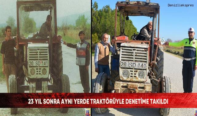 Jandarmanın dikkati, yıllar önceki hatırayı ortaya çıkardı