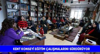 Kent Konseyi eğitim çalışmalarını sürdürüyor