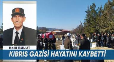 Kıbrıs gazisi hayatını kaybetti