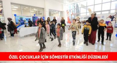 Özel çocuklar için sömestir etkinliği düzenledi