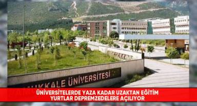 Üniversitelerde Yaza Kadar Uzaktan Eğitim