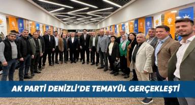 AK Parti Denizli’de Temayül gerçekleşti.