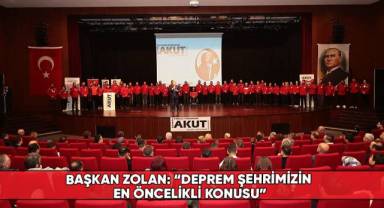 Başkanı Zolan, Denizli’deki deprem riskine dikkat çekti