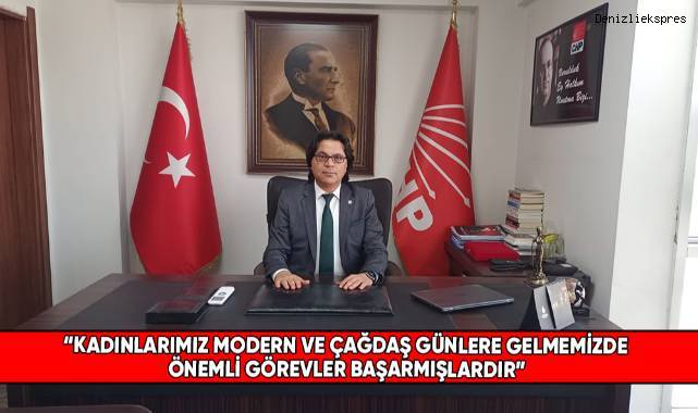 CHP İl Başkanı Horzum'dan 8 Mart Mesajı