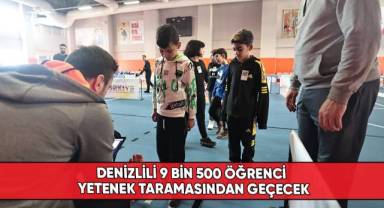 Denizli’de sportif yetenek taramasında yeni dönem başladı