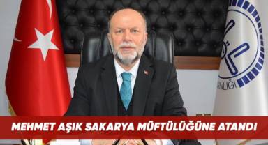 Denizli İl Müftüsü Mehmet Aşık, Sakarya İl Müftülüğüne atandı