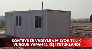 Depremzede vurguncularına bir darbe daha