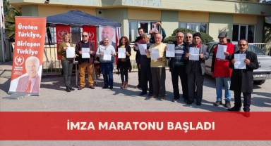 İmza Maratonu başladı