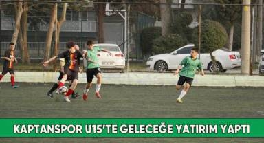 Kaptanspor U15’te geleceğe yatırım yaptı