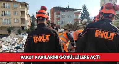 PAKUT kapılarını gönüllülere açtı
