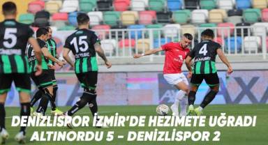 Spor Toto 1. Lig: Altınordu: 5 - Denizlispor: 2