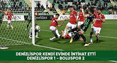 Spor Toto 1. Lig: Denizlispor: 1 - Boluspor: 2