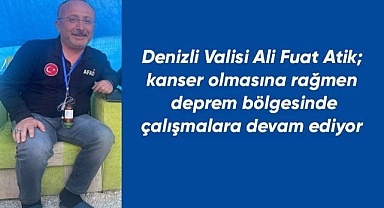 Vali Ali Fuat Atik'in boynundaki şişenin sırrı ortaya çıktı! Kanser olduğunu herkesten gizlemiş