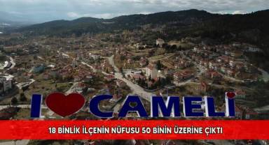 18 binlik ilçenin nüfusu 50 binin üzerine çıktı