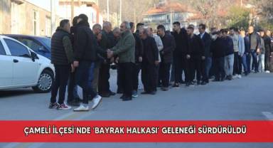 500 yıllık bayramlaşma zinciri bu yılda devam etti