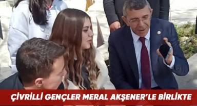Akşener Çivrilli Gençlerle