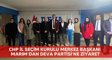CHP il seçim kurulu merkez başkanı Marım’dan DEVA Partisi’ne ziyaret