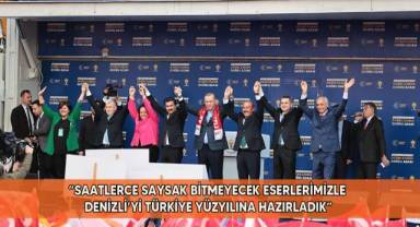 Cumhurbaşkanı Erdoğan: “20 yılda Denizli’ye 70 milyarlık yatırım yaptık
