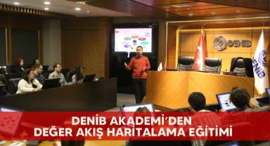 DENİB Akademi’den Değer Akış Haritalama eğitimi