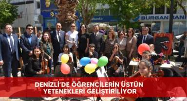 Denizli’de öğrencilerin üstün yetenekleri geliştiriliyor
