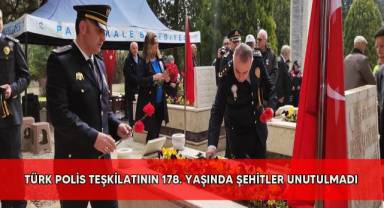 Denizli’de Türk Polis Teşkilatının kuruluşu kutlandı