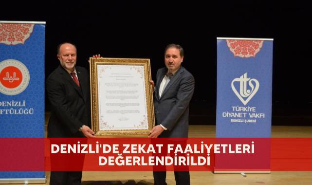 Denizli'de zekat faaliyetleri değerlendirildi