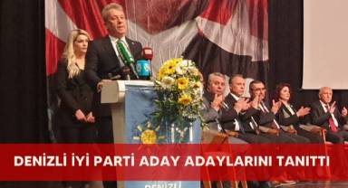 Denizli İYİ Parti Aday Adaylarını Tanıttı