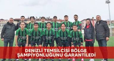 Denizli temsilcisi bölge şampiyonluğunu garantiledi
