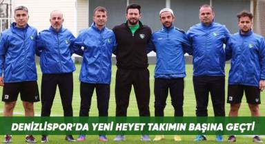 Denizlispor’da yeni teknik heyet takımın başına geçti