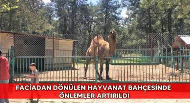 Devenin ziyaretçilere ulaşamaması için tel örgüler yükseltildi