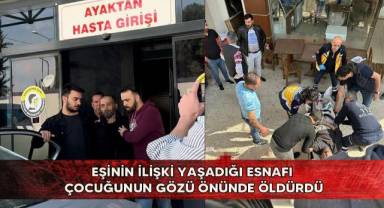 Esnafı iş yerinde vuran saldırganın ateş etme ve kaçış anları kameralara yansıdı