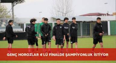 Genç horozlar 4’lü finalde şampiyonluk istiyor