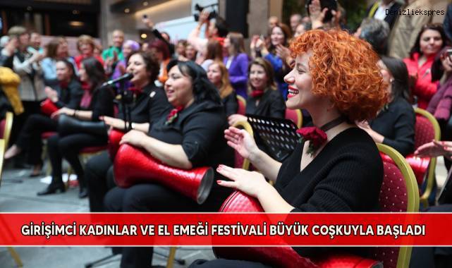 Girişimci kadınlar ve el emeği festivali büyük coşkuyla başladı