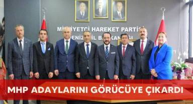 MHP Adaylarını görücüye çıkardı