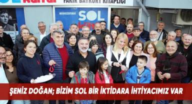 Şeniz Doğan; Bizim Sol İktidara İhtiyacımı Var