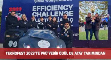 TEKNOFEST 2023’te PAÜ’yeBir Ödül de ATAY Takımından