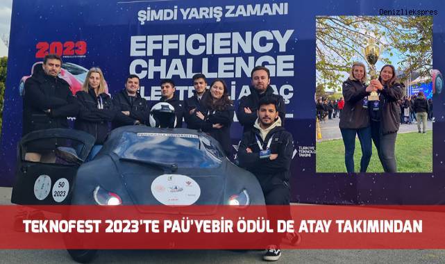 TEKNOFEST 2023’te PAÜ’yeBir Ödül de ATAY Takımından