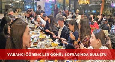 Yabancı öğrenciler gönül sofrasında buluştu