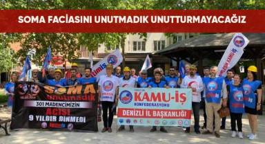 Aydoğan; Soma faciiasını unutmadık, unutturmayacağız