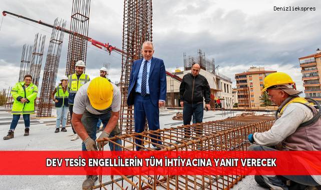 Büyükşehir Belediyesi Engelsiz Spor ve Yaşam Merkezi yükseliyor