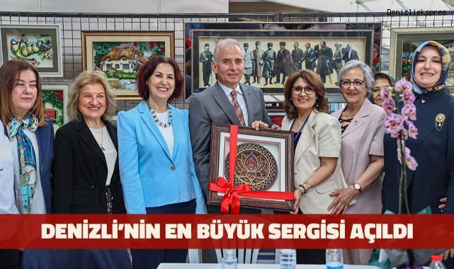 Büyükşehir’den kursiyer ve eser sayısıyla rekor sergi