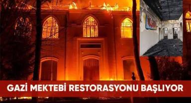 Çal Gazi Mektebi Restorasyonu Başlıyor