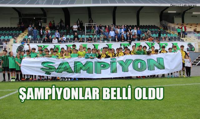 Çocukların futbol turnuvasında şampiyon belli oldu